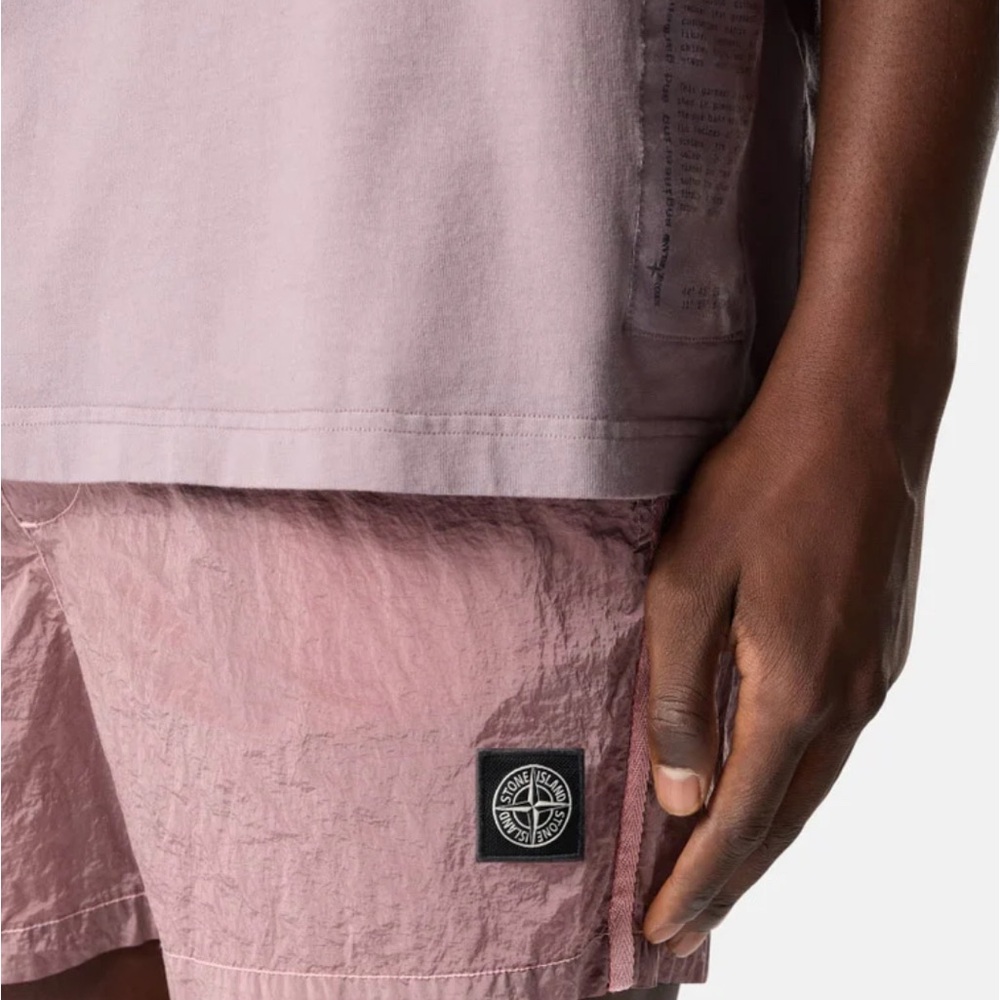 Stone Island Oleander shorts NYLON METAL IN ECONYL - Picture 3 of 12